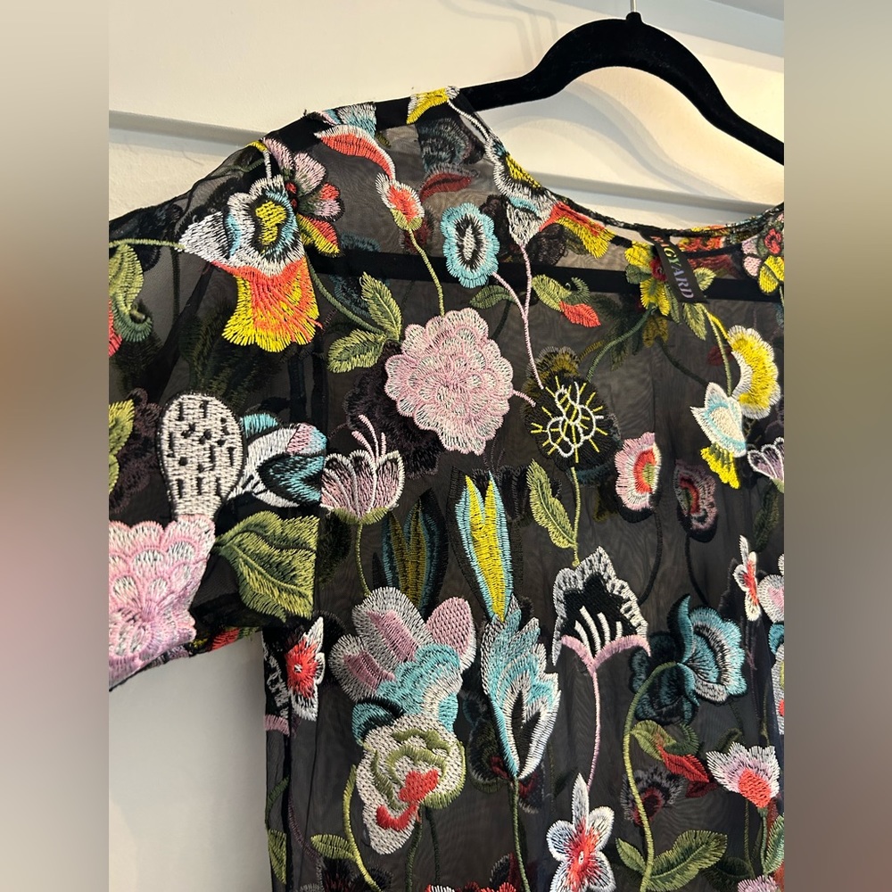 🌶️ RAGYARD Sheer T-Shirt Dress. Size S\M - Picture 2 of 5